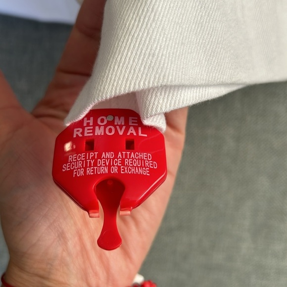 Theory Denim H-Line White Midi-Skirt Size 30 (8-10) - Picture 13 of 15